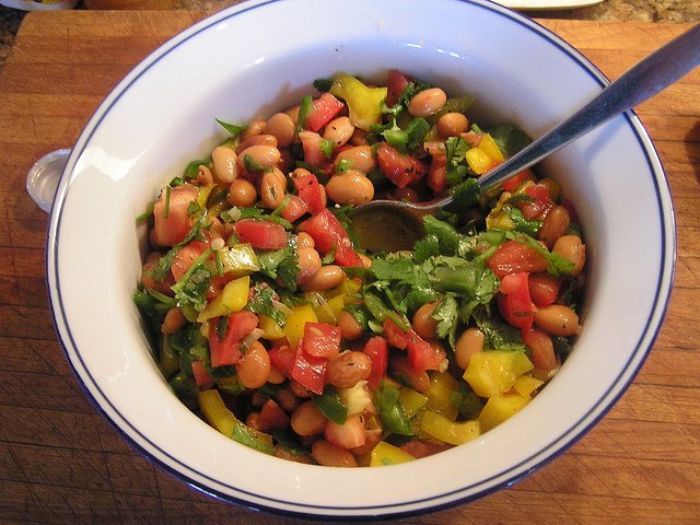 Pinto Bean Salad (Courtesy of Chelsea Nesvig)