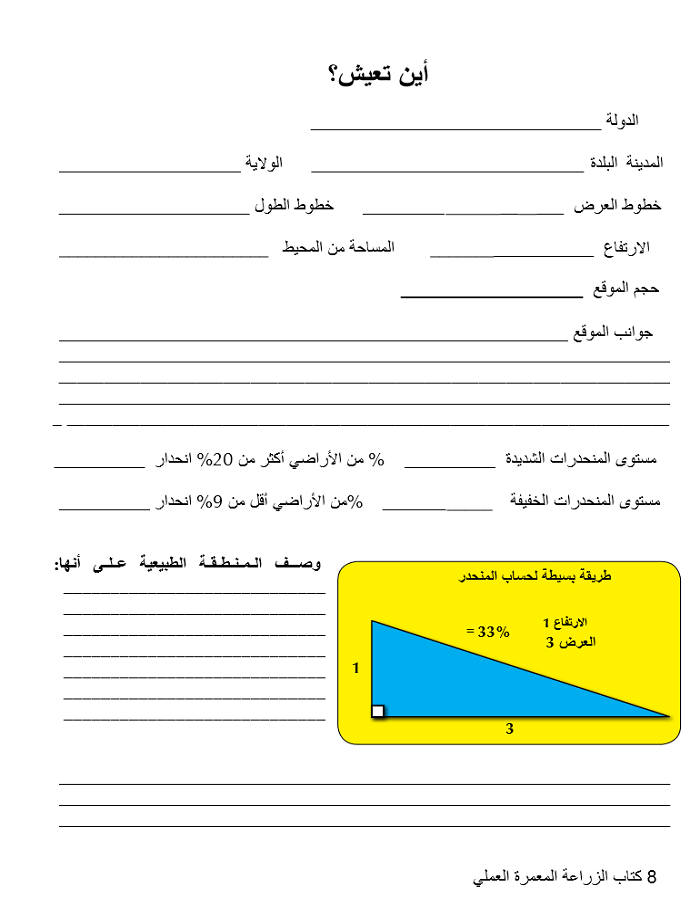 The Permaculture Student Workbook (Arabic Version) 02