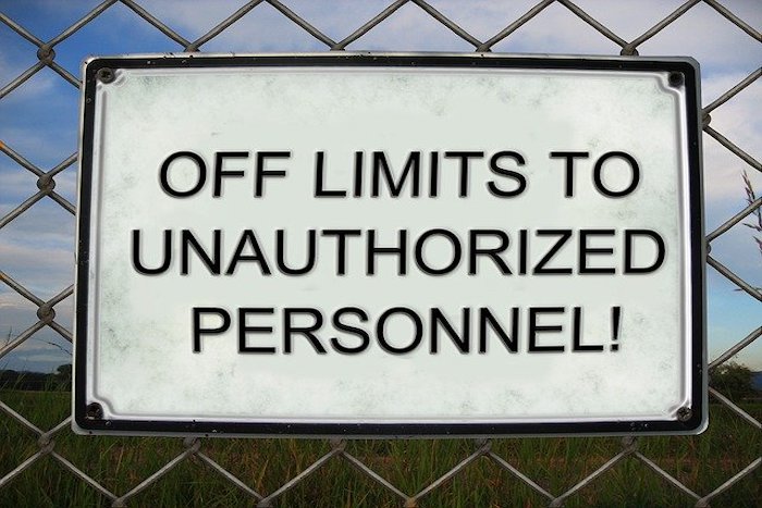 off limits
